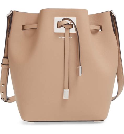 grey bucket bag michael kors|Michael Kors miranda bucket bag.